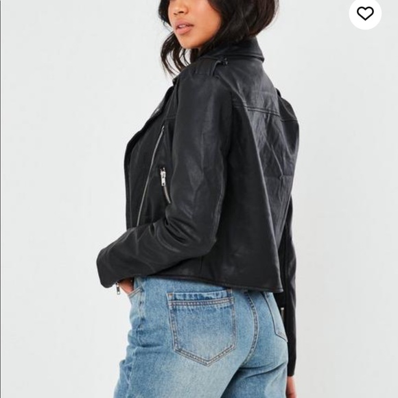 Faux Leather Jacket - Picture 2 of 4